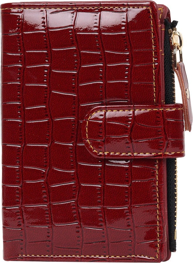 SAMTROH PU Leather Wallet for Women (Red Cherry) - Image 1
